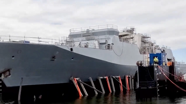 First Pohjanmaa class corvette launched in ...