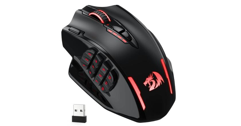 Redragon M913 Impact Elite gaming mouse side buttons