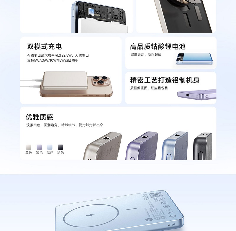 Ультратонкий дизайн нового аккумулятора Xiaomi Ультратонкий дизайн нового аккумулятора Xiaomi